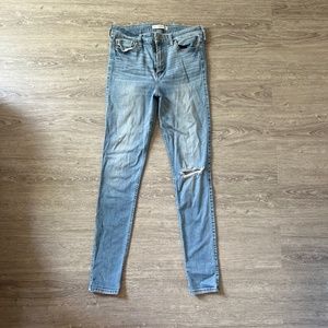 Abercrombie and Fitch High Waisted Jeggings